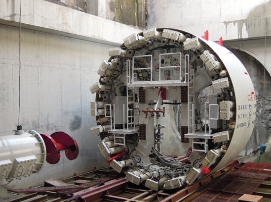 The Chengdu Metro construction uses the TBM produced by our company